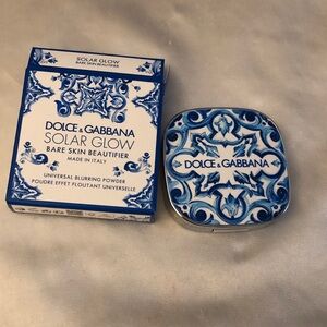 Dolce & Gabbana Solar Glow Bare Skin Beautifier Universal Blurring Powder NIB